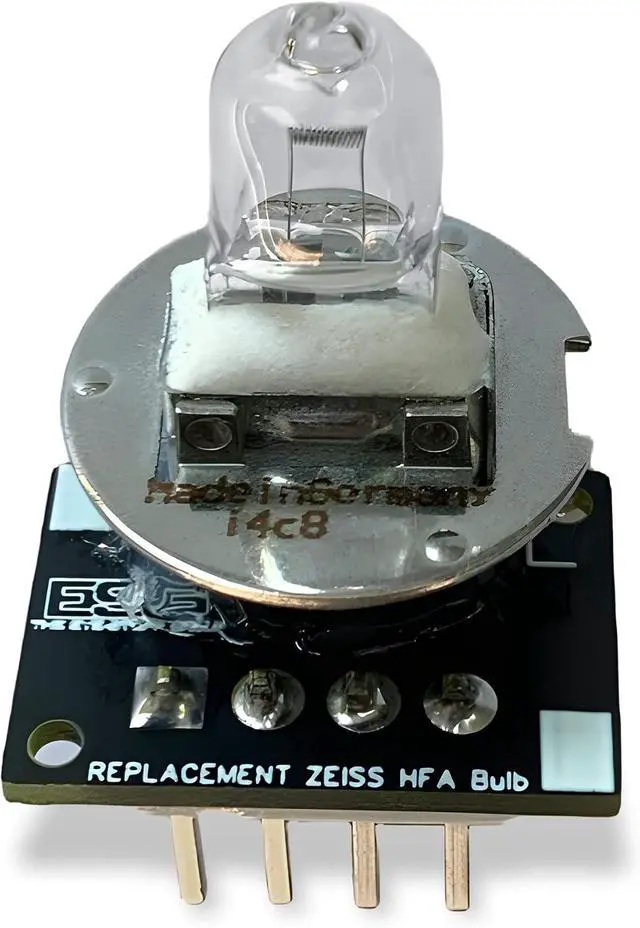 Alt view image 5 of 7 - The Eye-Stuff Group Visual Field Projector Replacement Bulb, 12V Halogen Lamp, Light Socket, Compatible with Humphrey Zeiss HFA, HFAi, Models 740i, 750, 750i, 840, 860