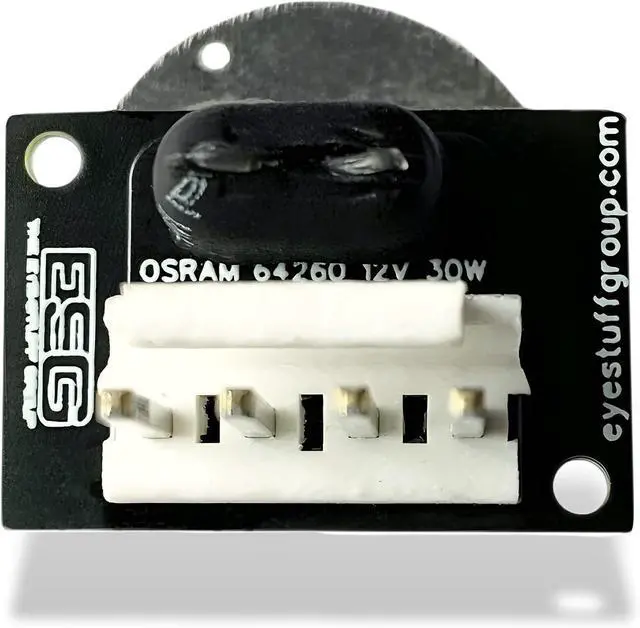 Alt view image 6 of 7 - The Eye-Stuff Group Visual Field Projector Replacement Bulb, 12V Halogen Lamp, Light Socket, Compatible with Humphrey Zeiss HFA, HFAi, Models 740i, 750, 750i, 840, 860