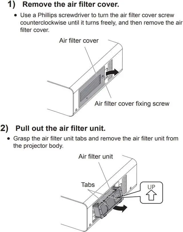 Alt view image 5 of 5 - ET-EMF300 Replacement Projector Air Dust Filter for PANASONIC ET-EMF300,ET-LAD60,ET-LAD60W,ET-LAD60A,ET-LAD60AW,PT-DW640,PT-DW730,PT-DW740,PT-DX610,PT-DX800,PT-DX810,PT-DZ680,PT-DZ770