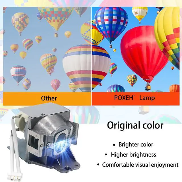 Alt view image 3 of 6 - A+ Quality RLC-079 Replacement Projector Bulb Lamp for VIEWSONIC PJD7820HD PJD7822HDL VS14937 for ACER P1500 H6510BD with Housing