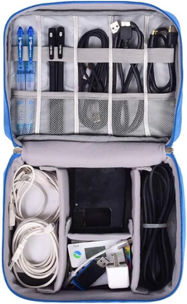 Alt view image 5 of 7 - CaGerritying Bag Case Storage Organizer for Projectors and Accessories (Grey, Single), Gray