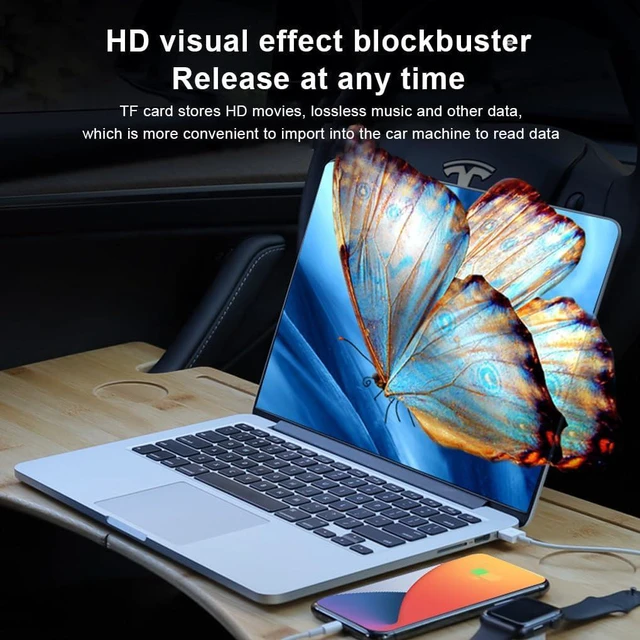 Alt view image 7 of 7 - Car USB Docking Station Type-C Interior Card Reader Gamepad Automobile Dock Hub Portable 45W Plastic Charger Splitter