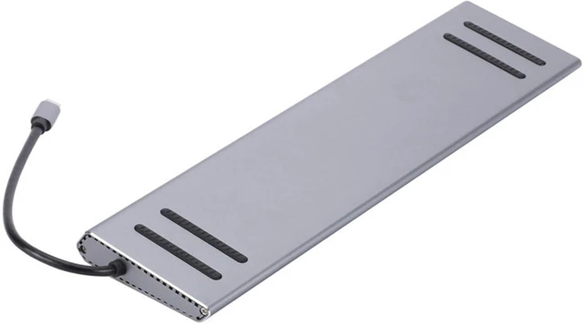 Alt view image 5 of 7 - Shakven USB C Docking Station,Multiport Adapter USB Hub Laptop Dock | Computer Dock PC Extender, C Adapter, Expansion Hub, Splitter for Computer Laptop Phone
