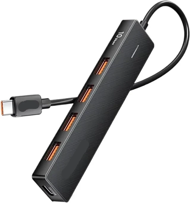 Main image of 5 in 1 USB 3.2 HUB 10Gbps Splitter Expansion A TY>pe C Multiport Adapter for(USB C 4 1)