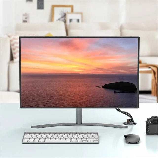 Alt view image 5 of 6 - USB HUB 3 Mount in Desk Docking Station with Multi USB 3 Adapter SD/TF Card Reader Headphone Desktop USB Splitter(R002)