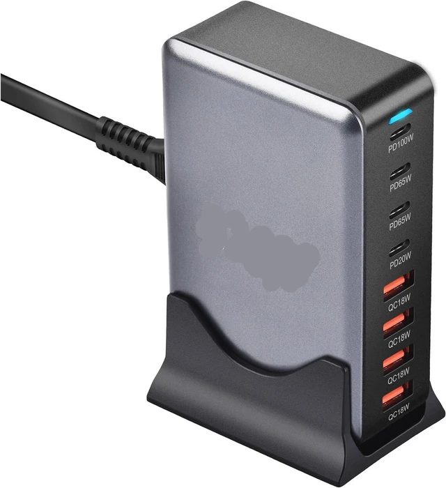 Alt view image 4 of 4 - 320W GaN USB C Fast Desktop 8-Port TY>pe PD 3.0 for IPhone15 14(US)