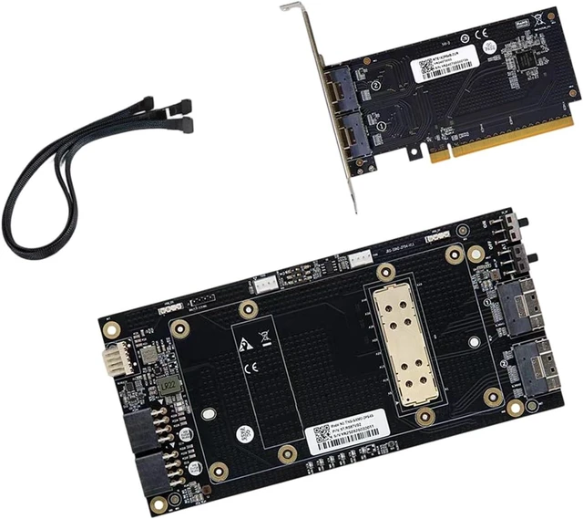 Alt view image 4 of 7 - SXM2 V100 Single Channel X16 Through Baseplates 8654 Interfaces Graphics Card for External Deployment