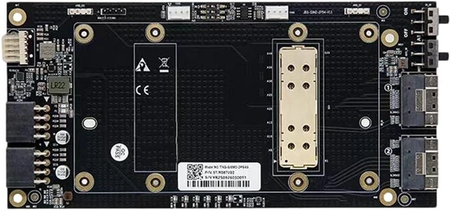 Main image of SXM2 Single Passthrough X16 Directly Connecting Backplanes for Highly Bandwidth GPU CPU Data Transfer in Training an
