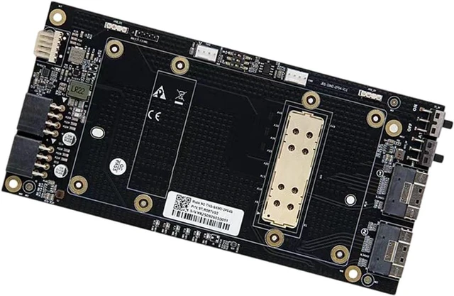 Alt view image 4 of 7 - SXM2 Single Passthrough X16 Directly Connecting Backplanes for Highly Bandwidth GPU CPU Data Transfer in Training an