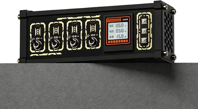 Main image of 8 Port USB Docking Station, Multi-Port USB Expander, Time Synchronization/Dot Matrix Animation/Custom Images/Expansion Dock, for Phones, Tablets