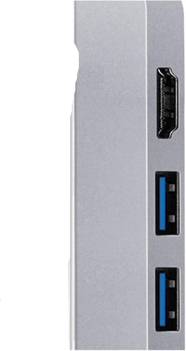 Alt view image 2 of 3 - 6-in-1 Docking Station TY>pe C Male to HDMI-Compatible SD for USB Hub Multi Splitter Adapter for Surface Pro 8/9/X(Black)