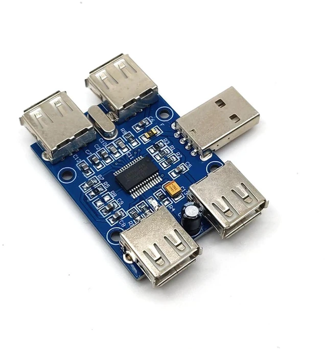 Alt view image 5 of 5 - Motor Driver, USBHUB Hub HUB 4-Port Controller Expansion Module Chip