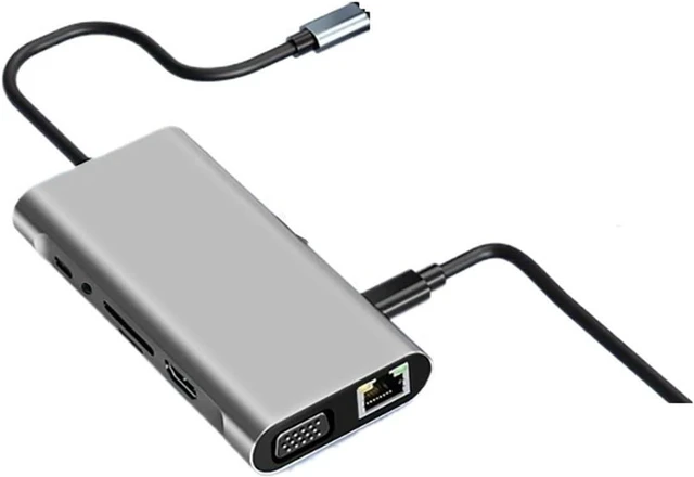 Alt view image 3 of 3 - N/ew 4/7/8/11in1 Docking Hub 4K USB Extended Multi-Interface HUB TY>pe C Station for Multi-Interface Expander(7in1)