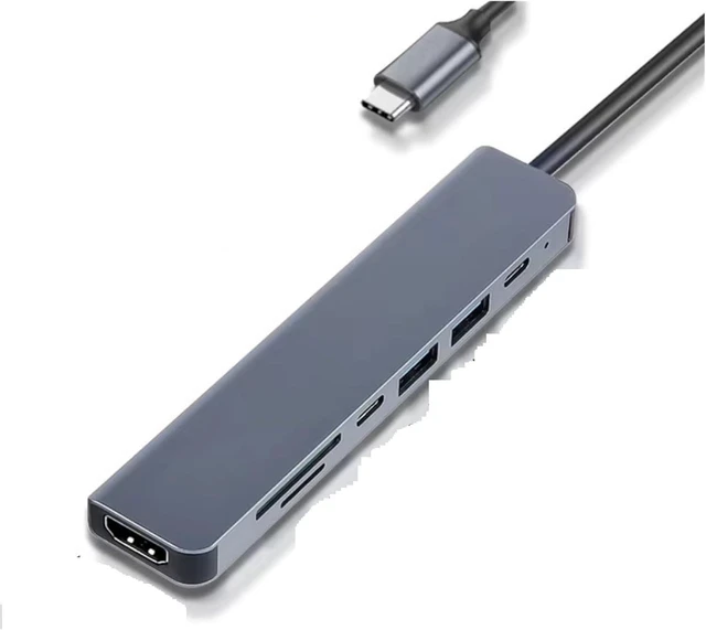 Main image of N/ew 4/7/8/11in1 Docking Hub 4K USB Extended Multi-Interface HUB TY>pe C Station for Multi-Interface Expander(7in1)