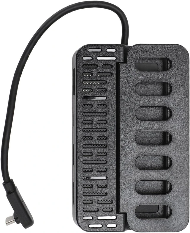 Alt view image 2 of 7 - SUNGOOYUE 6-in-1 Docking Station for Steam Deck ROG Ally Legion Go, Versatile Black Docking Station with 4K HD Multimedia Interface, Ideal for Gamers and Professionals, Includes 1