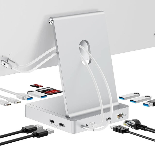 Main image of AGEEN 10Gbps USBC Docking Station for iMac 24 inch 2021/2023/2024 M1/M3/M4