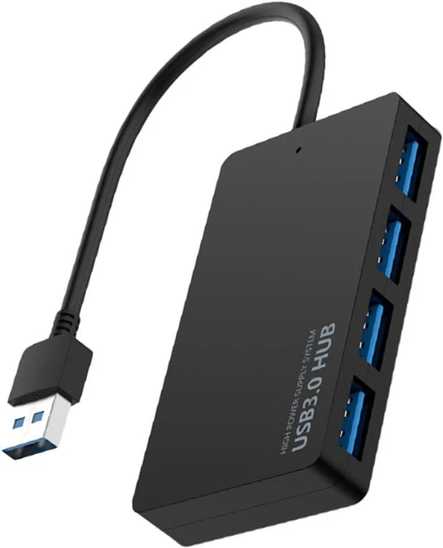 Alt view image 2 of 7 - 3pcs Portable USB Hub Data Expansion Splitter for Laptop PC Computer Multipurpose USB Splitter Hub