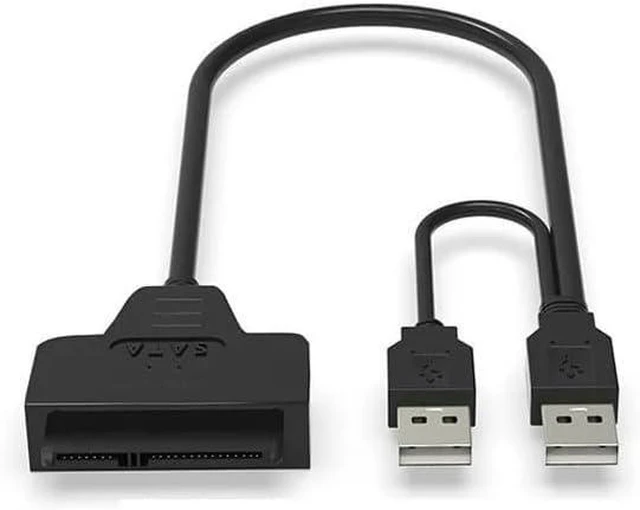 Main image of SATA to USB 3.0 2.0 Easy Drive Cable USB 3.0 to Sata III Hard Disk Adapter External 2.5 Inch HDD SSD Hard Drive Adapter Power DC(USB 2.0 Power)