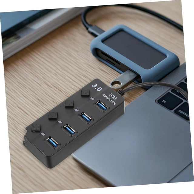 Alt view image 7 of 7 - 2pcs USB Hub Expansion Adapter for Computer Portable Data Hub USB Splitter Function