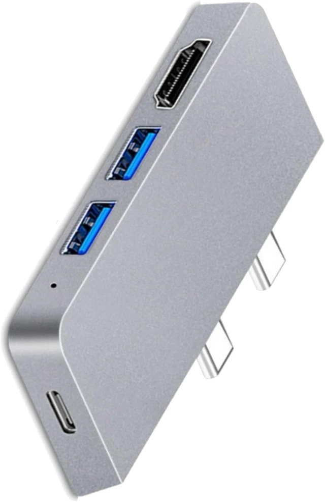 Alt view image 4 of 7 - USB C Hubs For Pro8/9/X Docking Stations With 4K USB3.0 USB2.0 Triple Display And Card Slot