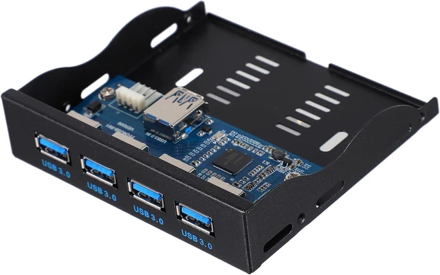 Main image of Front Panel USB Floppy Disk Bay Expansion Panel Internal USB Hub for Computer Accessories