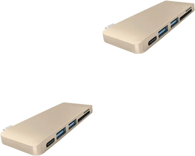 Main image of Uonlytech 2pcs USB Type C Hub Combo Adapter for Charging Data Sync Type C Hub for USB