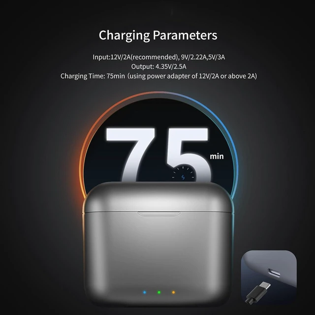Alt view image 3 of 7 - Hub for ONE X2 Battery, 2 Channel Fast Hub Bundle with Misro SD Card Slots & USB C Cable, Portable Quick Charging Storage Station for X2 Camera