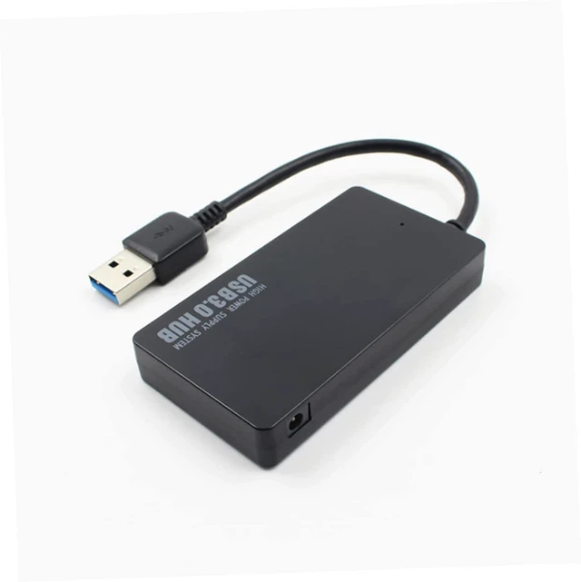 Alt view image 4 of 7 - Uonlytech 3pcs 4-Port USB 3.0 Hub High-Speed Portable for PC Laptop Notebook and Desktop Use