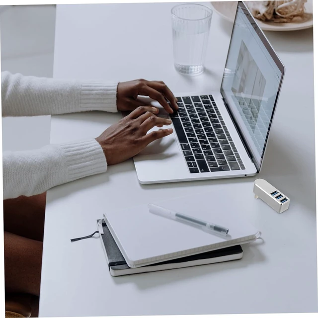 Alt view image 6 of 7 - jojofuny 3pcs Port USB Hub for Laptop Swiveling USB Connector Splitter Data Dock for Expansion Transfer