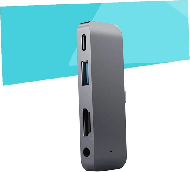 Alt view image 6 of 7 - Uonlytech 2pcs USB C Hub Adapter USB-c Pd Charging USB Headphones for Laptop Use
