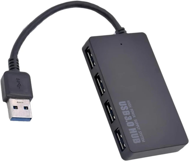 Alt view image 7 of 7 - HEMOTON 3pcs Ports USB Hub USB Splitter Adapter for Computer Laptop Device Connector
