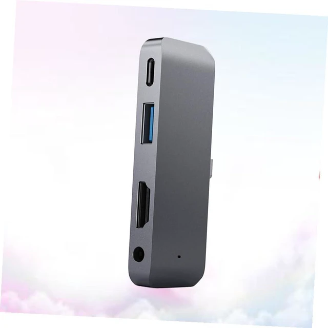 Alt view image 6 of 6 - HEMOTON 2pcs USB C Hub Adapter Pd Charging USB and Headphone Jack for Laptop Use