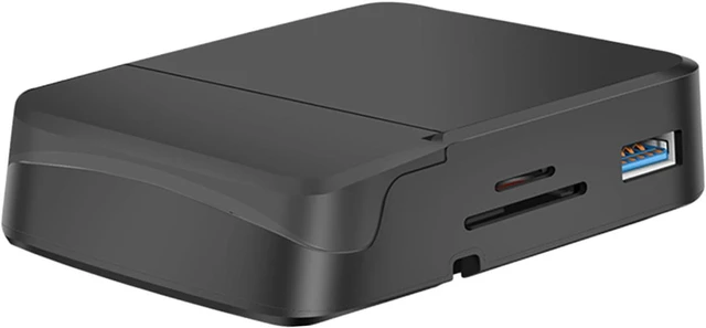 Main image of Uonlytech USB-c Hub with Phone Stand Multi-Port Adapter for 4k Display and 100w Charging