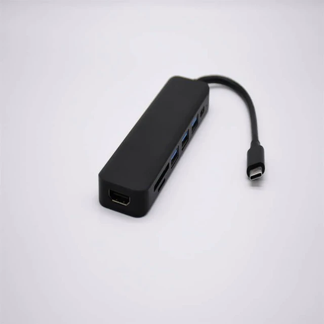Main image of USB Type C 7-in-1 High Speed Multi-Function Adapter PD Charging Transmission Hub HDMI Adapter