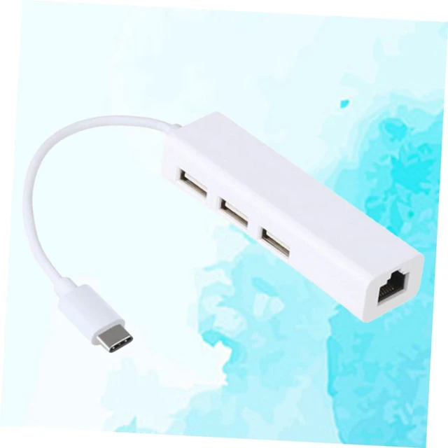 Alt view image 6 of 7 - Uonlytech 3pcs Type C Hub Network Port and USB Ports for Ethernet Connectivity Compatible Plus Note
