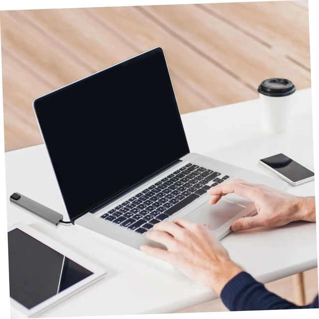 Alt view image 4 of 7 - MAGICLULU Type-c USB Hub Docking Station for Laptop Pd USB-c Adapter Expandable Ports for Office Use