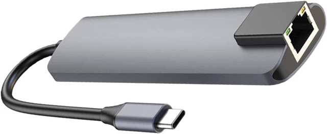 Alt view image 6 of 7 - Hemobllo 5-in-1 Type-c Hub with Pd 87w Charging Usb3.0 Ports Metal Docking Station for Laptops