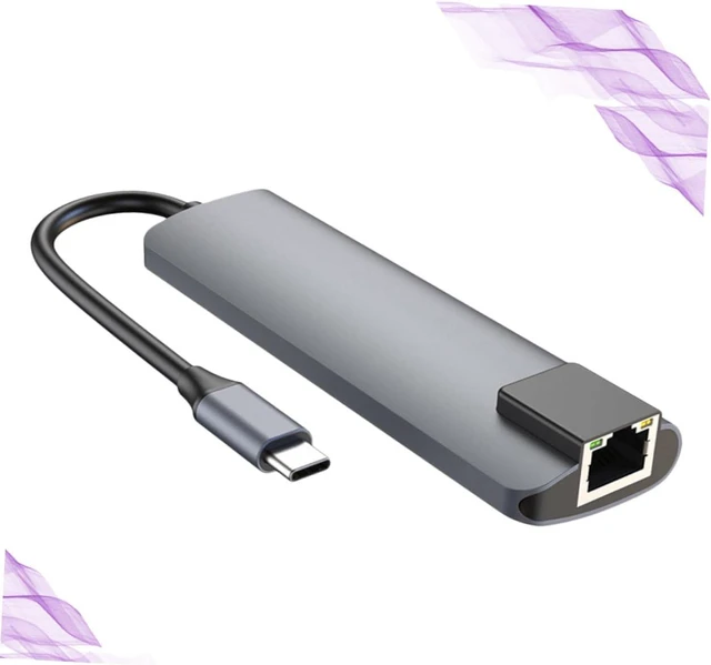 Alt view image 5 of 7 - Hemobllo 5-in-1 Type-c Hub with Pd 87w Charging Usb3.0 Ports Metal Docking Station for Laptops