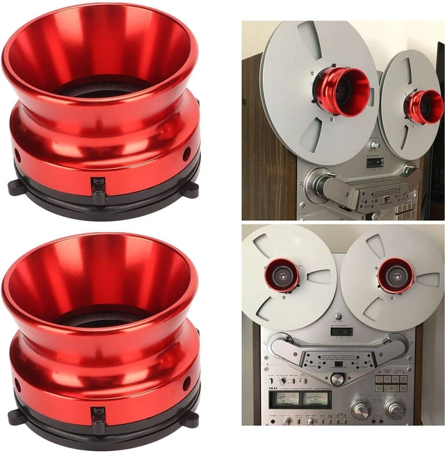 Alt view image 4 of 7 - Nab Hub Adapters, Lockable 10in Hole Opener, Easy Installation, Universal Loading Device, Robust Durable Aluminum Alloy Polished Nab Hub Adapters for Aluminium Nab Hub Device, Red