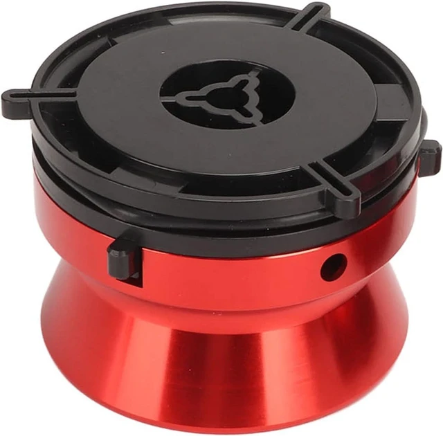 Alt view image 6 of 7 - Nab Hub Adapters, Lockable 10in Hole Opener, Easy Installation, Universal Loading Device, Robust Durable Aluminum Alloy Polished Nab Hub Adapters for Aluminium Nab Hub Device, Red