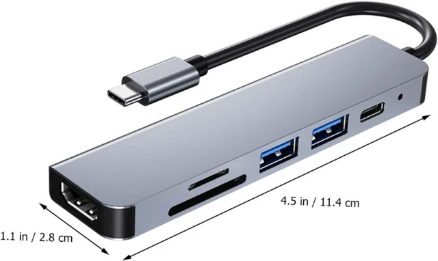 Alt view image 2 of 7 - Mobestech 3pcs Port USB Hub Multi-Port USB Splitter Adapter for Data Transfer Portable Hub Ports for Laptop