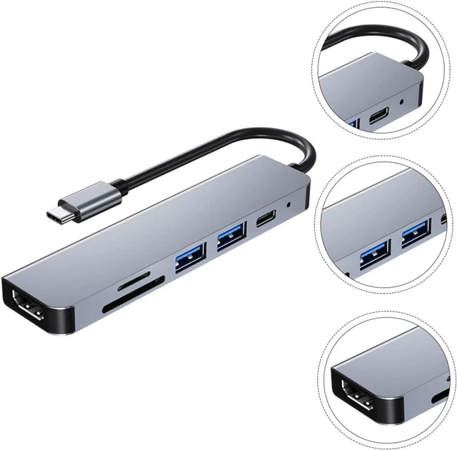 Alt view image 6 of 7 - Mobestech 3pcs Port USB Hub Multi-Port USB Splitter Adapter for Data Transfer Portable Hub Ports for Laptop