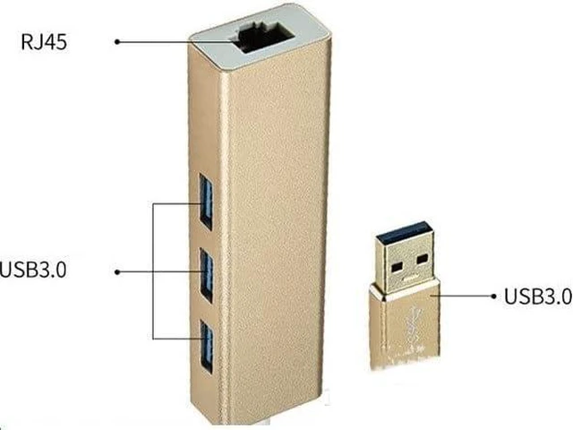 Alt view image 2 of 4 - 2 USB3.0 Network Cards + USB3.0 hub