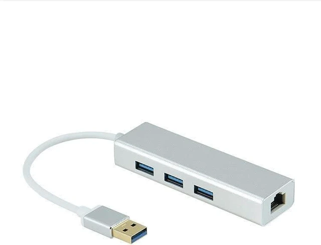 Alt view image 3 of 4 - 2 USB3.0 Network Cards + USB3.0 hub