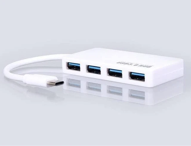 Alt view image 2 of 4 - 2 Type-C to USB3.04 HUB hubs (Size : 3.0White)