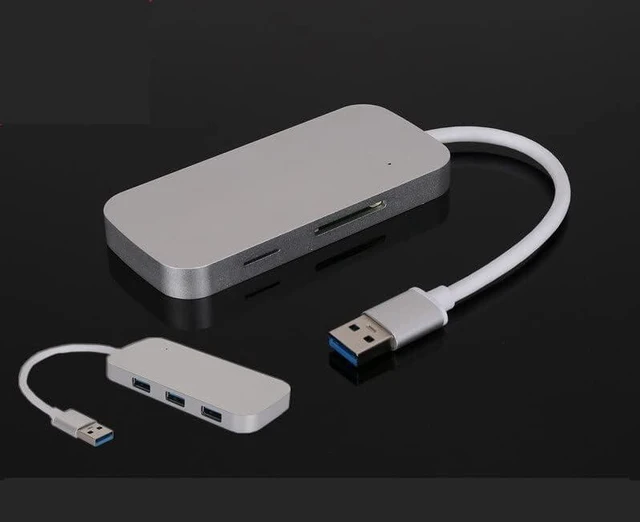 Alt view image 2 of 2 - 2 USB3.0HUB hub +3.0 Card Reader