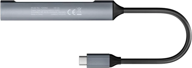 Alt view image 2 of 2 - Hub Equip USB 3.0-2.0 5p Con USB-c 100w USB Pd