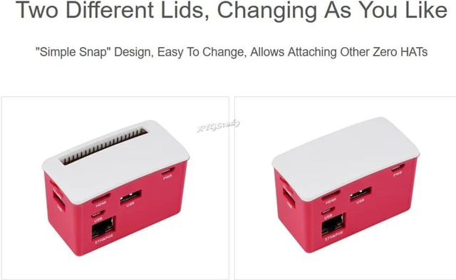 Alt view image 7 of 7 - PoE ETH Ethernet USB HUB Box HAT USB-HUB-Box for Raspberry Pi Zero @XYGStudy (PoE-ETH-USB-HUB-Box)
