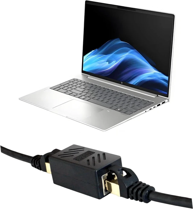 Alt view image 5 of 6 - RJ45 Cat5 Couplers, (20 Pack) in Line Coupler Cat5 Cat5e Cat6 Cat7 Ethernet Cable 8P8C Extender Adapter Female to Female, Black