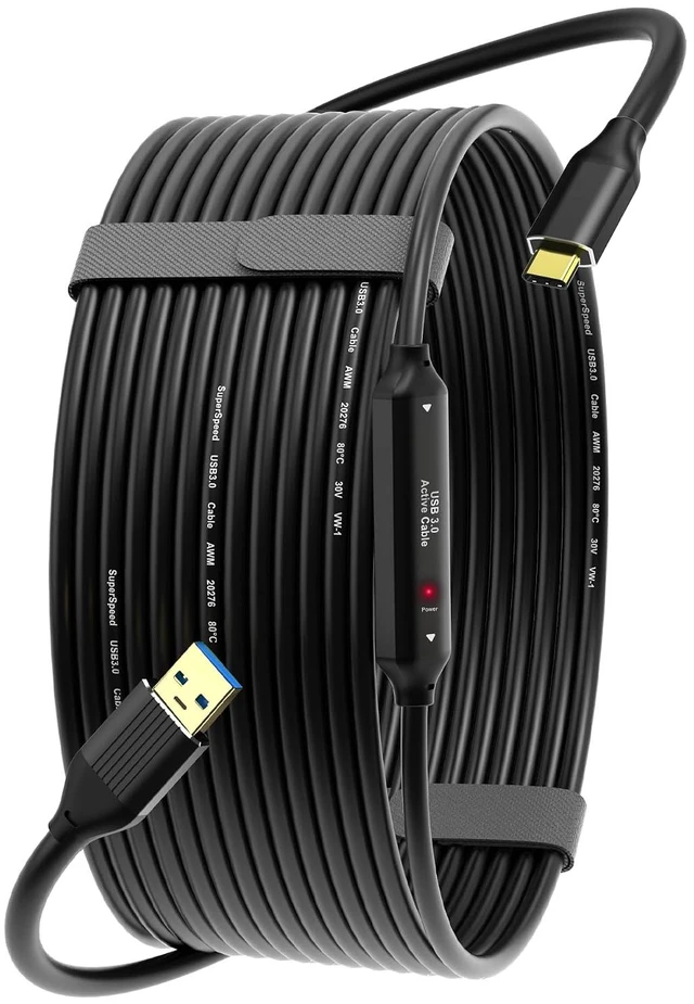 Main image of USB A to USB C 3.0 Data Extension Cable 30ft, 5Gbps High-Speed